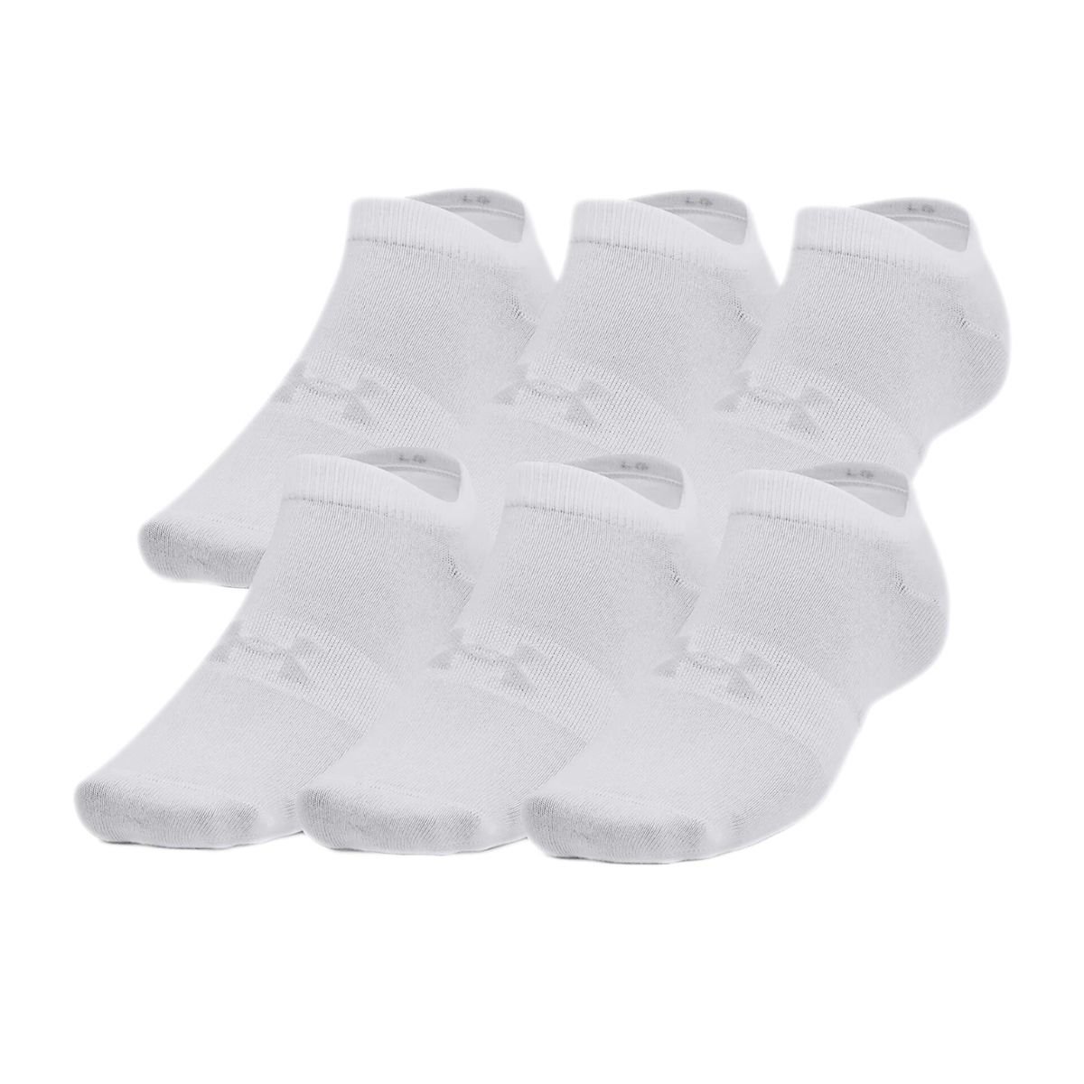 Ponožky Under Armour Essential No Show 6ks - biela