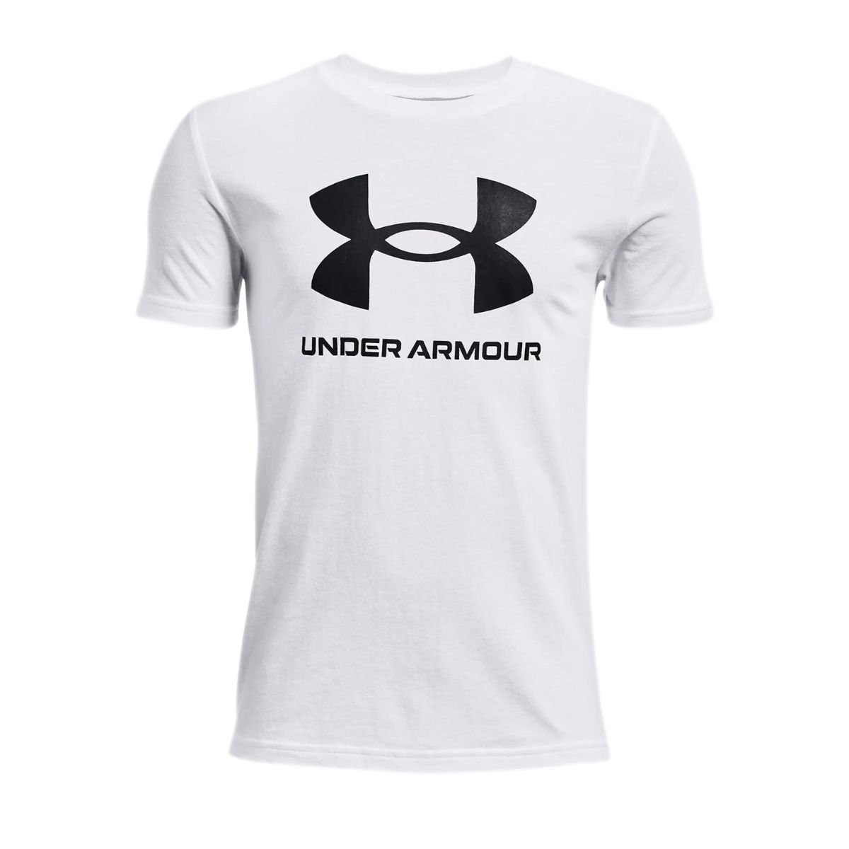 Tričko Under Armour UA Sportstyle Logo SS-Jr - biela