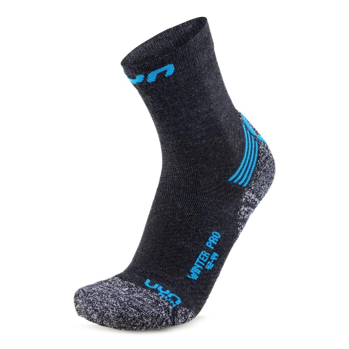 Ponožky UYN Winter Pro Run M - čierna/modrá