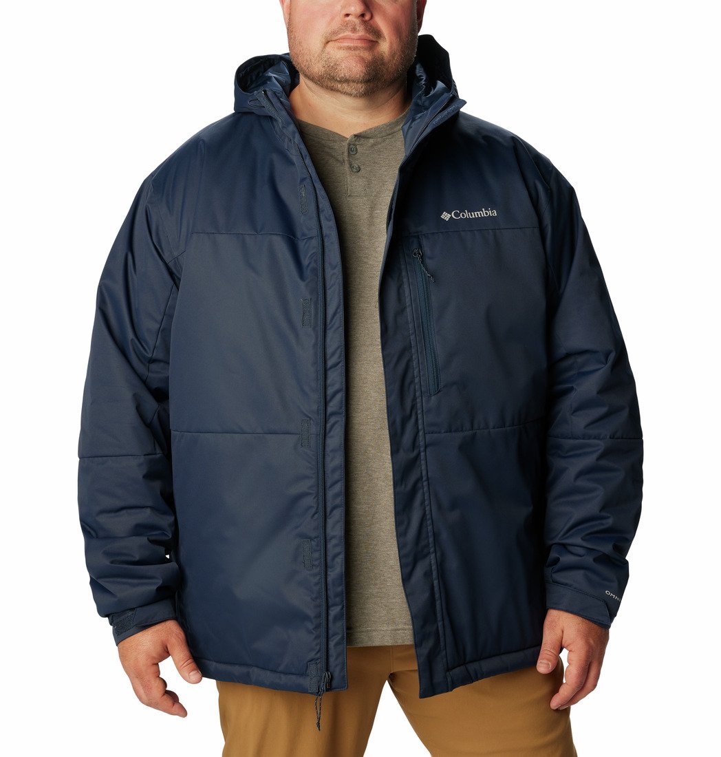 Bunda Columbia Hikebound™ Insulated Jacket M - tmavo modrá (PLUS SIZE)