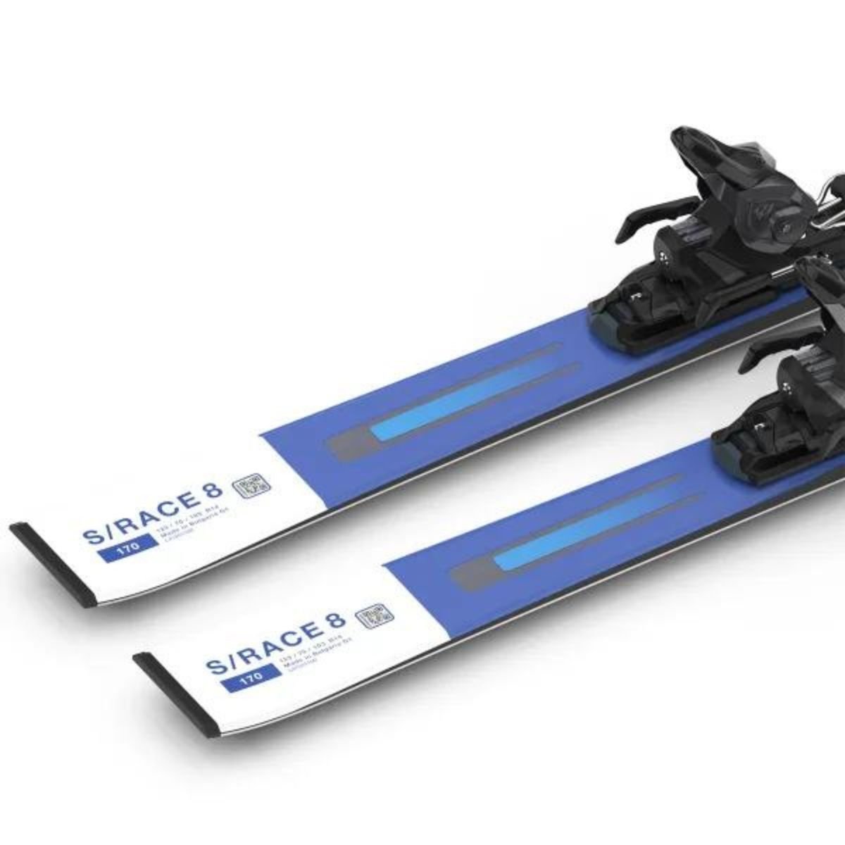 Lyže Salomon E S RACE 8 + M11 GW L80 Uni Race - modré
