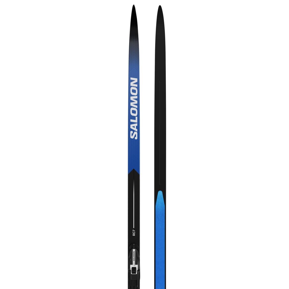 Salomon RC7 bežecké lyže + viazanie Shift BDG - Black/Blue