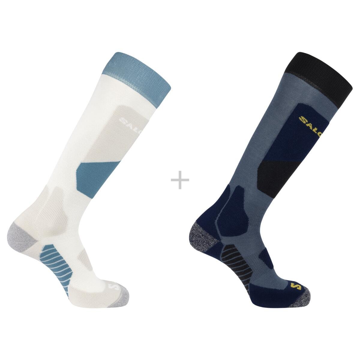 Ponožky Salomon S/Access 2-Pack - modré/biele