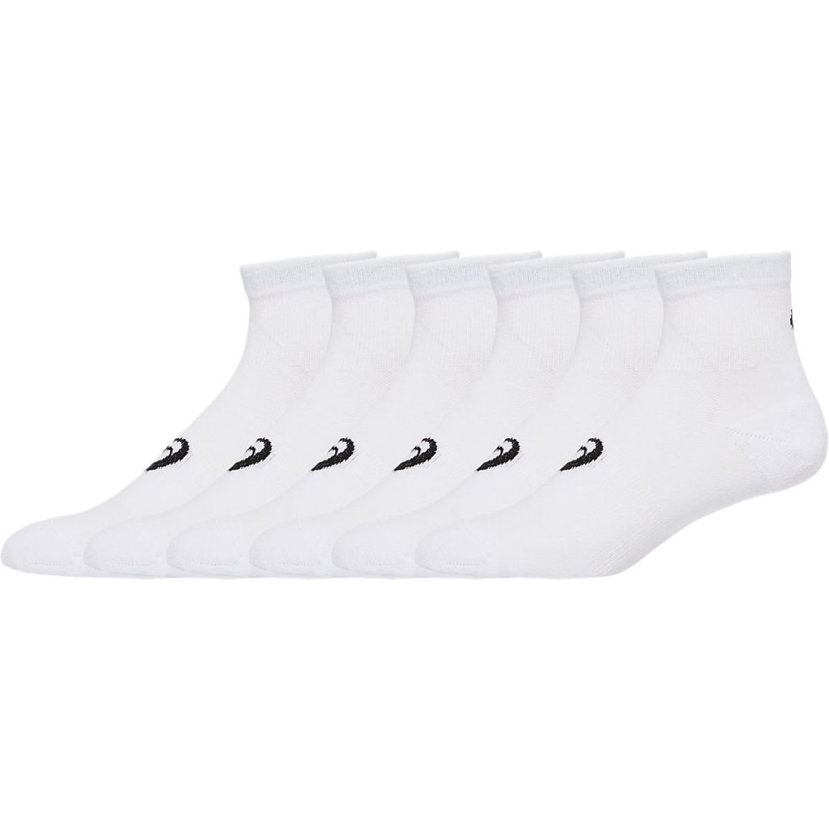 Štvrtinové ponožky Asics 6PPK - biela