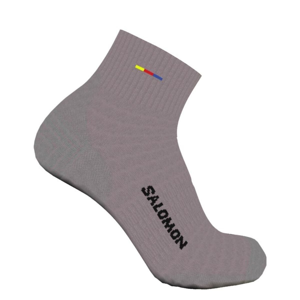 Ponožky Salomon Sunday Smart Ankle Socks - sivé/čierne