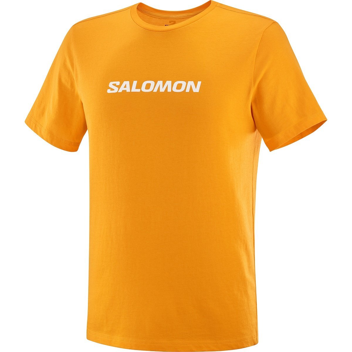 Salomon Logo Performance SS Tee M - žltá