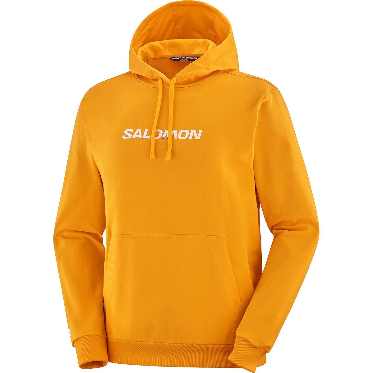Salomon Logo Performance Hoodie M - žltá