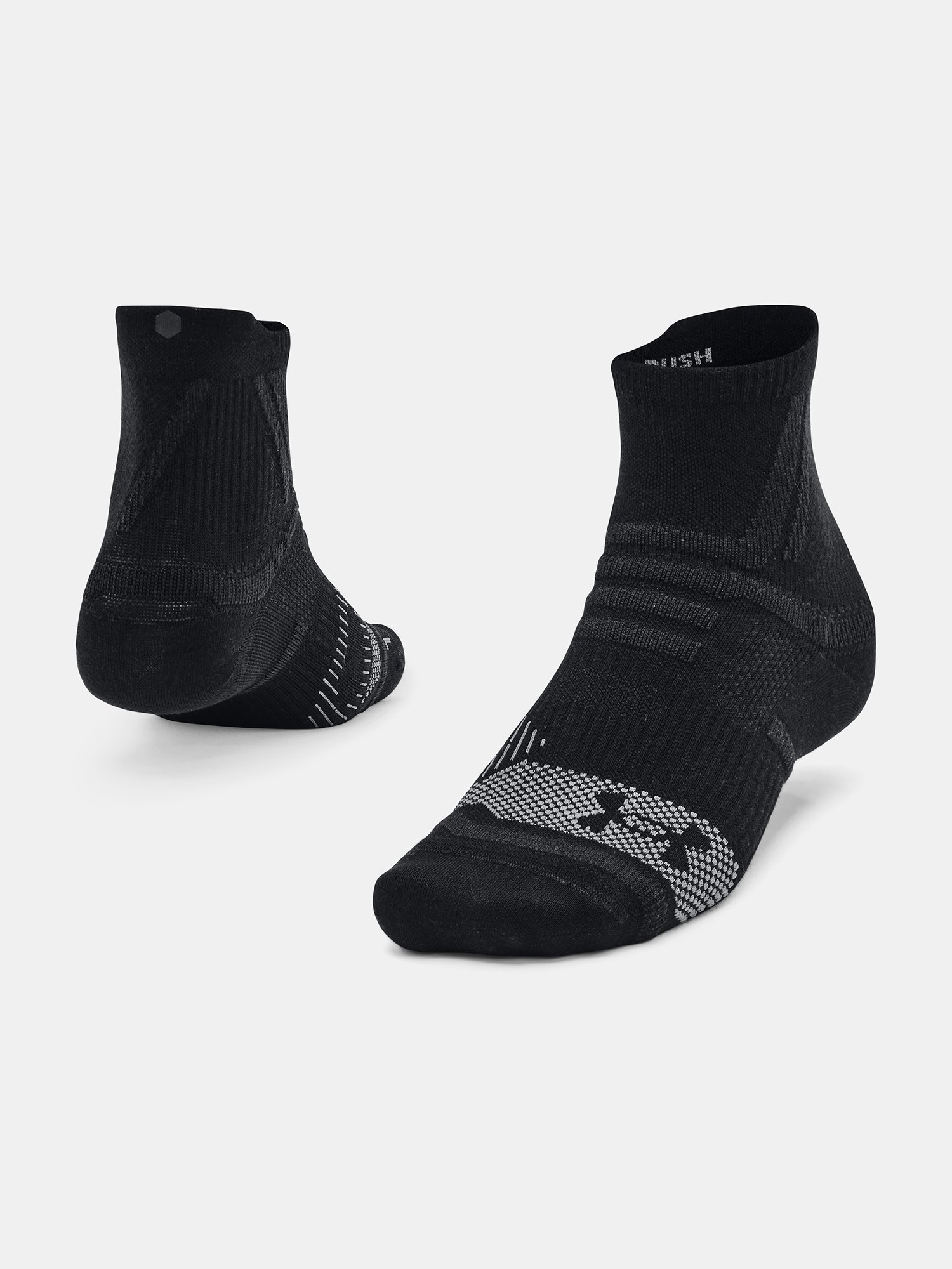 Ponožky Under Armour RUSH Quarter - čierna