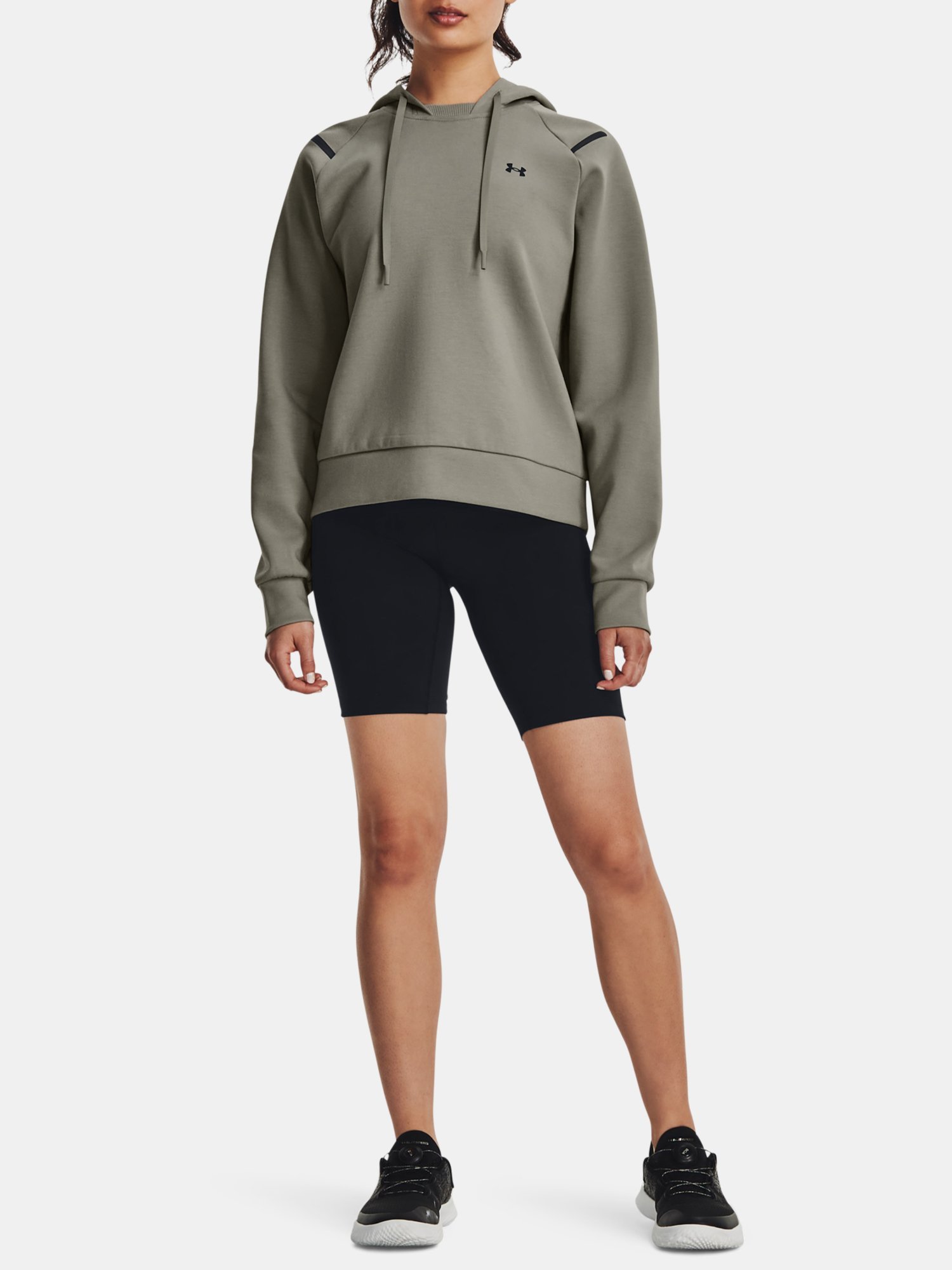 Mikina Under Armour Unstoppable Flc Hoodie - zelená