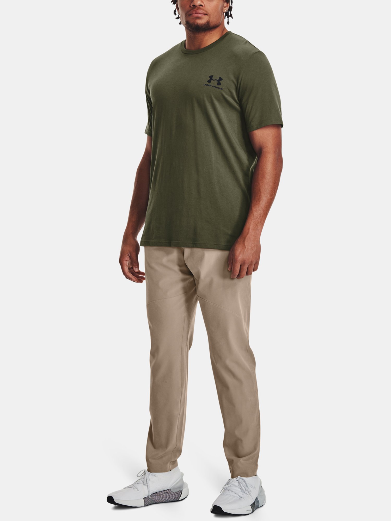 Nohavice Under Armour Storm Stretch Woven Pant M - hnedá