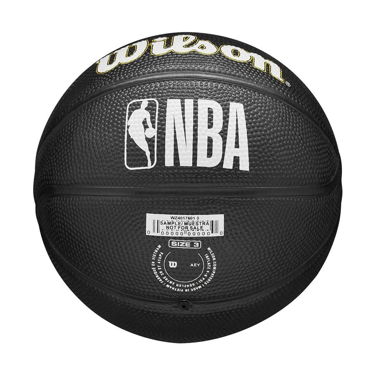 Lopta Wilson NBA Team Tribute Mini La Lakers - čierna