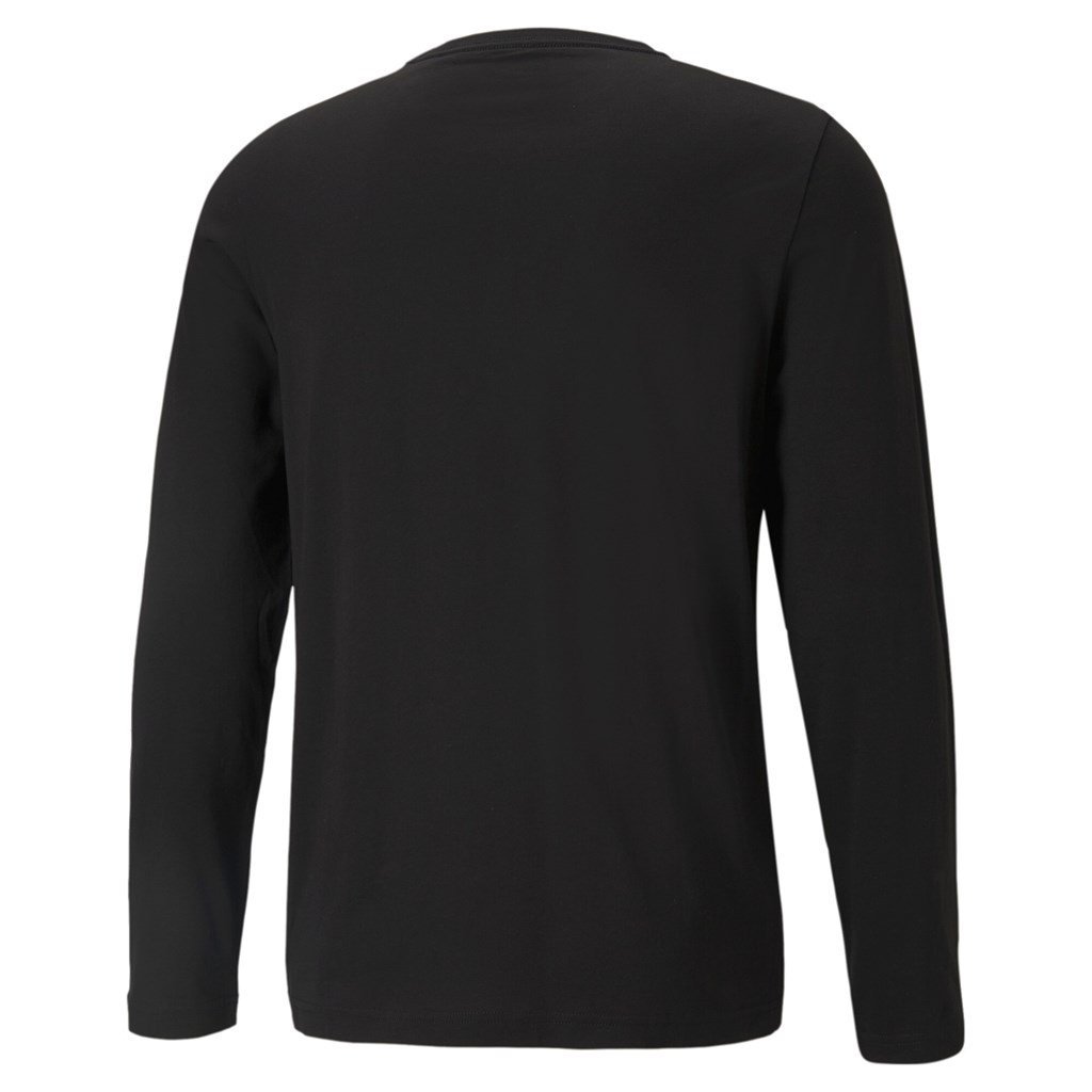 Tričko s dlhým rukávom Puma ESS Small Logo M - čierne