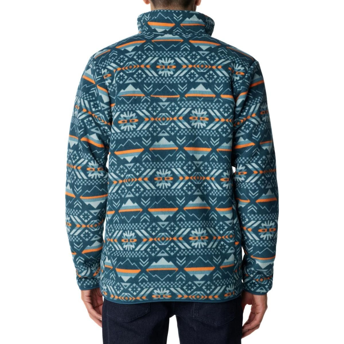 Mikina Columbia Winter Pass™ Full Zip Hoodie M - modrá/oranžová