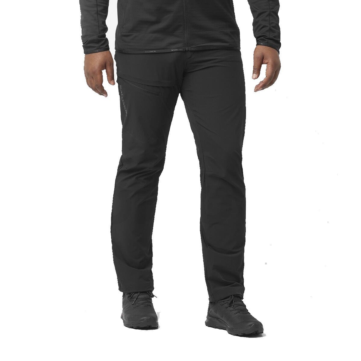 Salomon Wayfarer nohavice M - čierne (štandardná dĺžka)