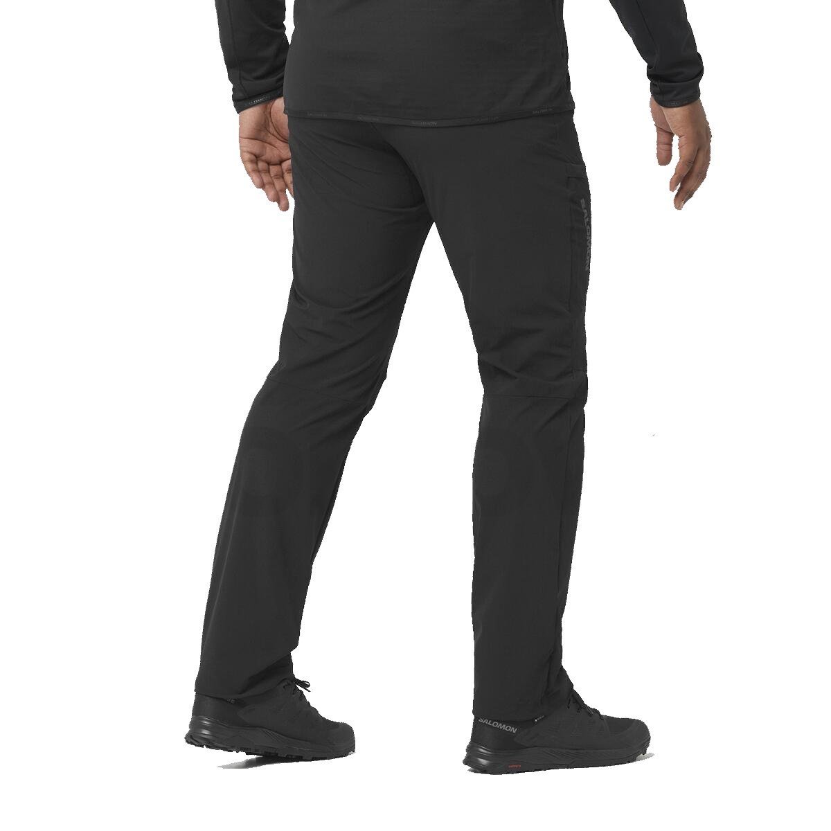 Salomon Wayfarer nohavice M - čierne (štandardná dĺžka)