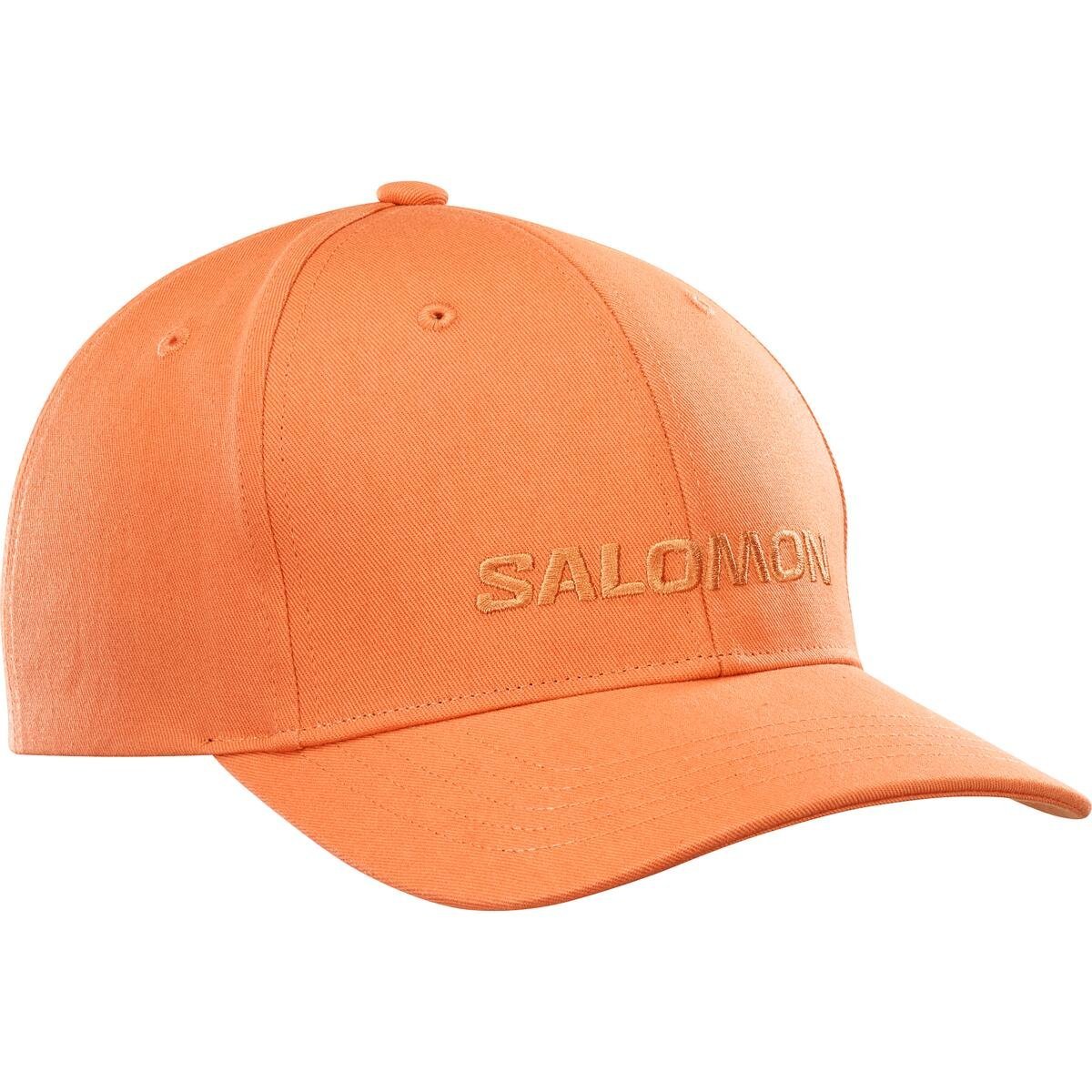 Čiapka Salomon Logo Cap - oranžová