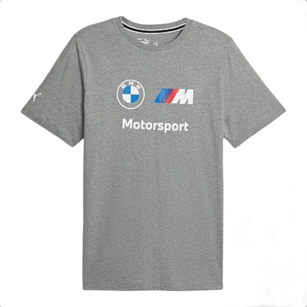 Puma BMW MMS ESS Logo Tee M - sivá