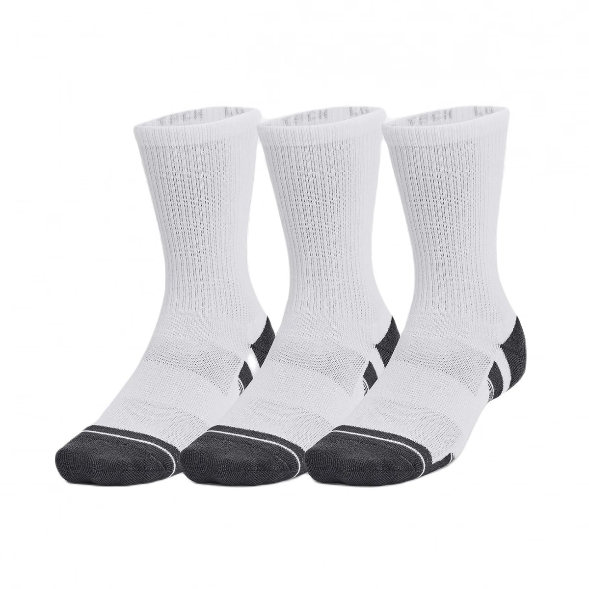 Ponožky Under Armour UA Performance Tech 3pk Crew Socks - biela