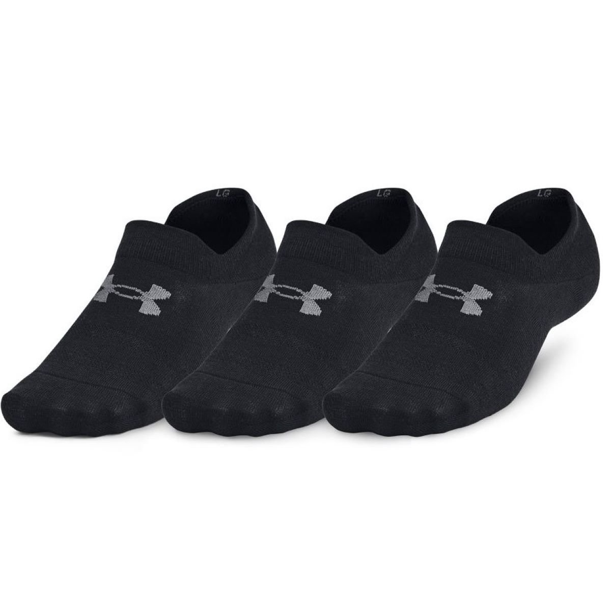 Ponožky Under Armour Essential UltraLowTab 3pk - čierna