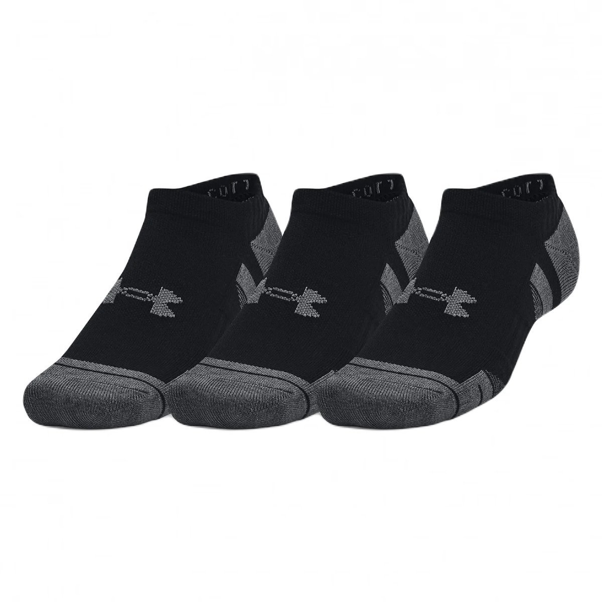 Ponožky Under Armour UA Performance Cotton 3pk NS - čierna