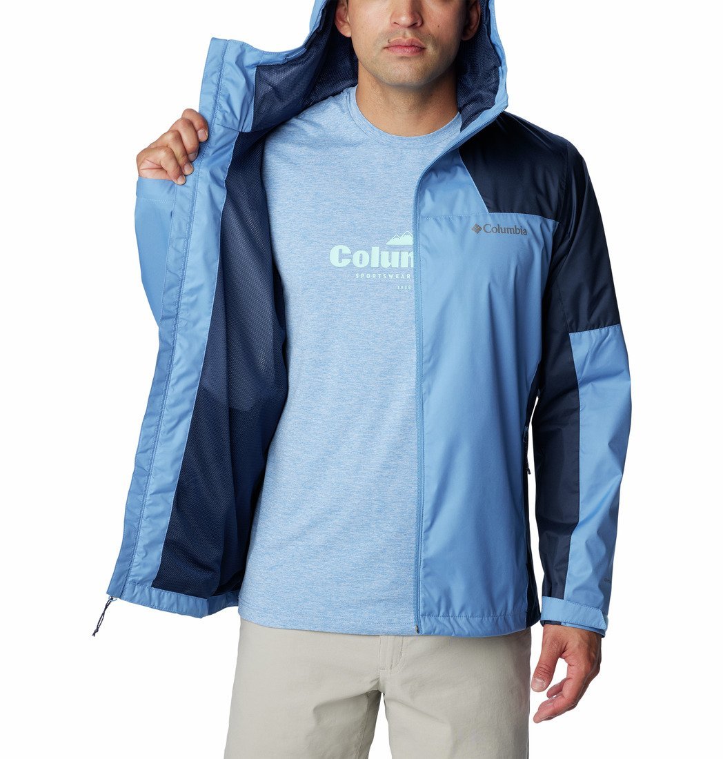 Bunda Columbia Inner Limits™ III Jacket M - modrá/tmavomodrá