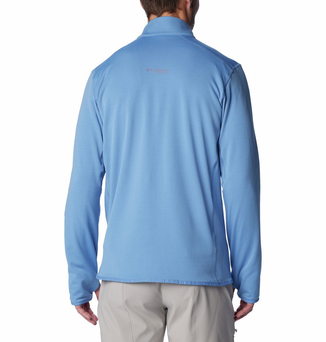 Mikina Columbia Triple Canyon™ Grid Fleece Full Zip M - modrá