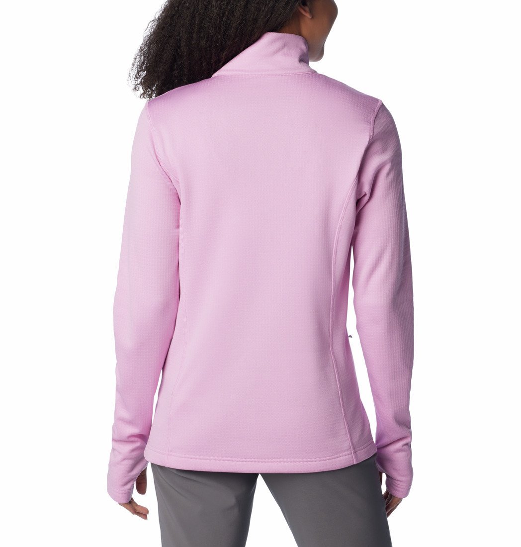 Mikina Columbia Park View™ Grid Fleece Full Zip W - ružová