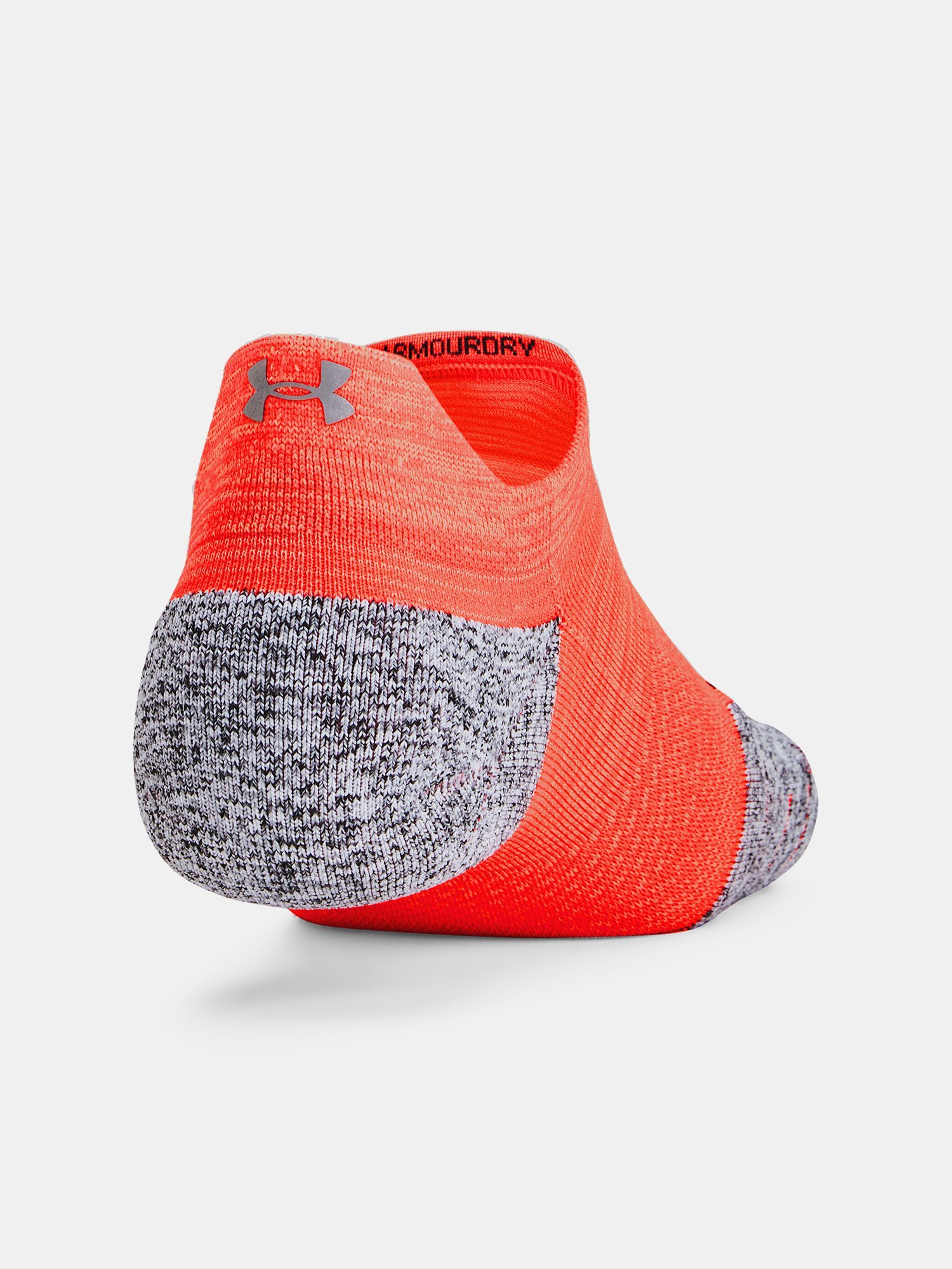 Ponožky Under Armour UA AD Run Cushion 1pk NS Tab - oranžová