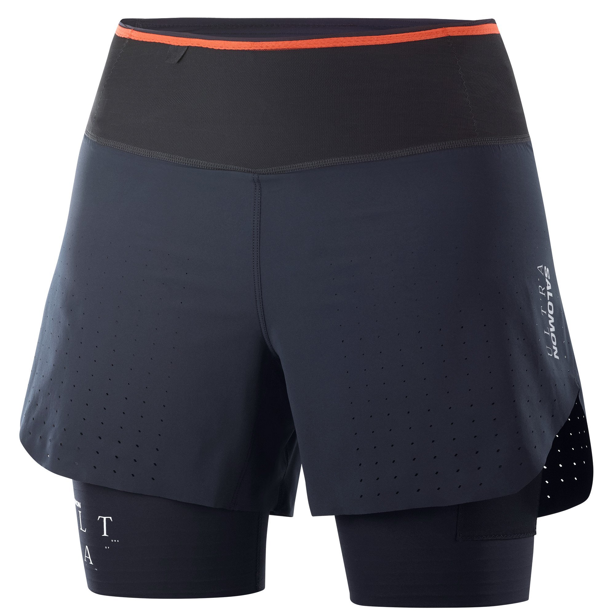 Šortky Salomon S/LAB Ultra 2IN1 Shorts W - modrá