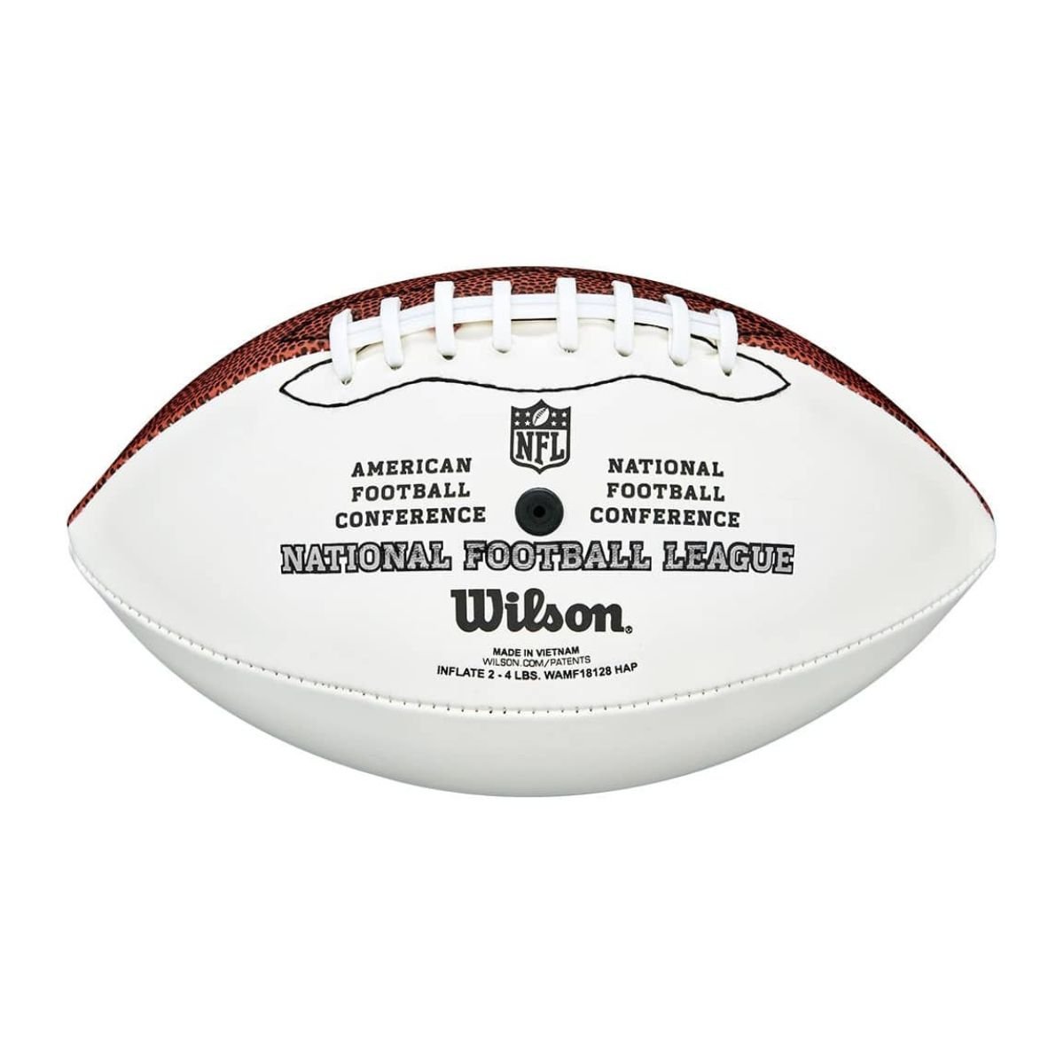 Lopta Wilson American Football NFL Mini Autograph FB - hnedá/biela