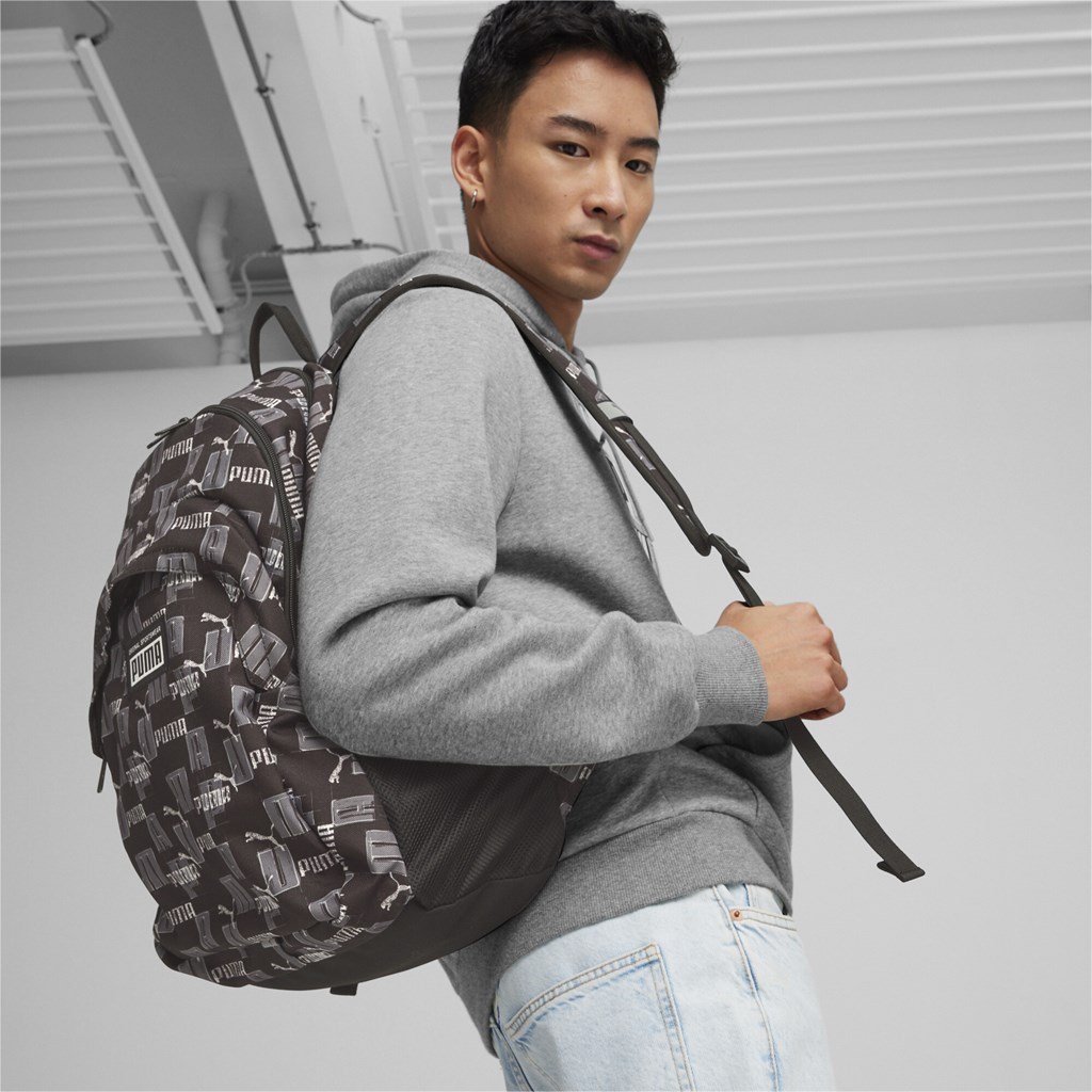 Batoh Puma Academy Backpack - čierna/sivá