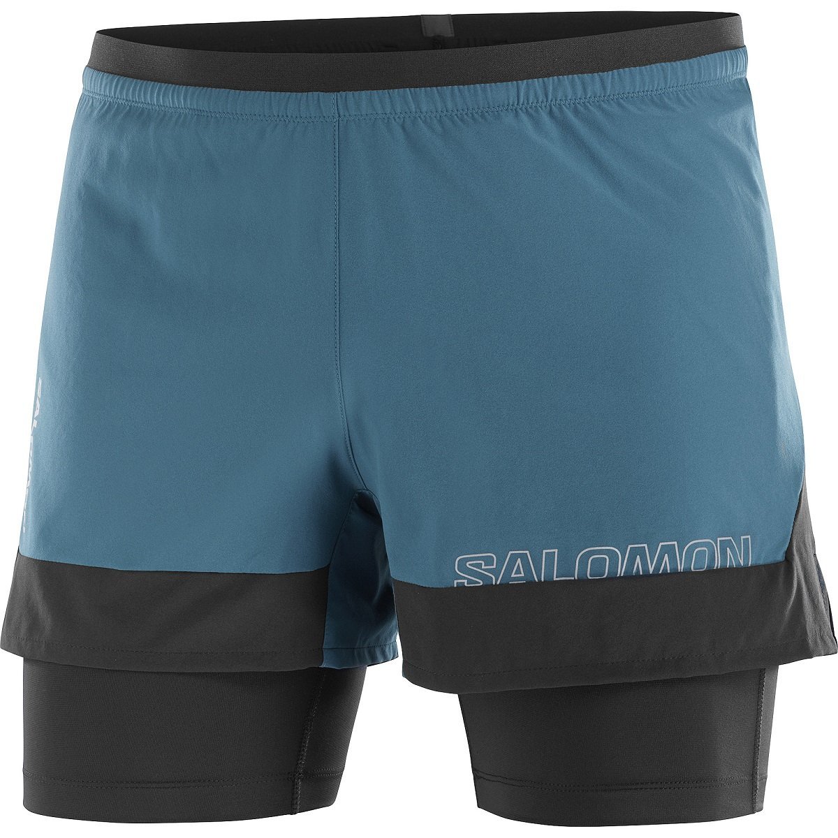 Šortky Salomon Cross 2IN1 Shorts M - modrá/čierna