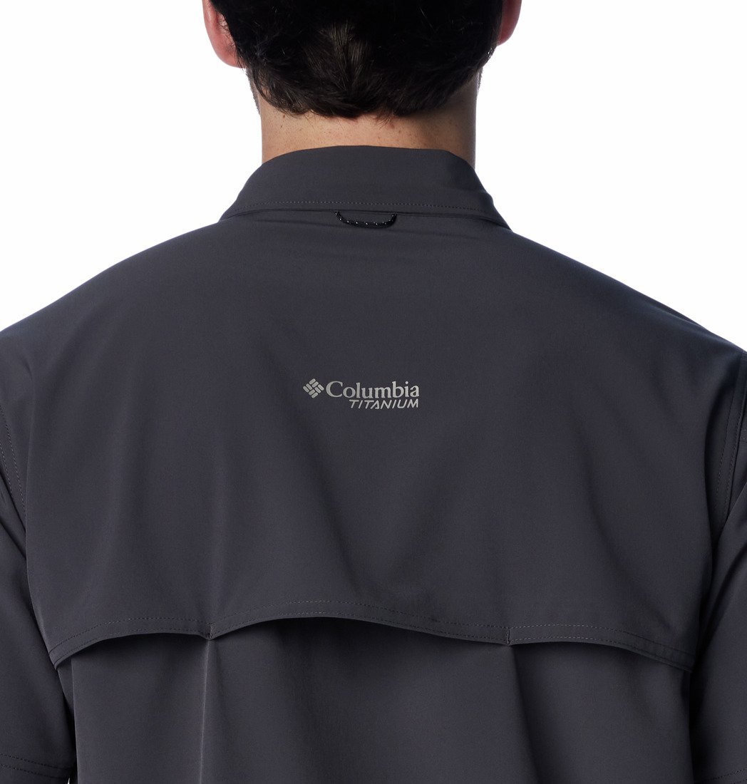 Košeľa Columbia Summit Valley™ Woven SS Shirt M - čierna