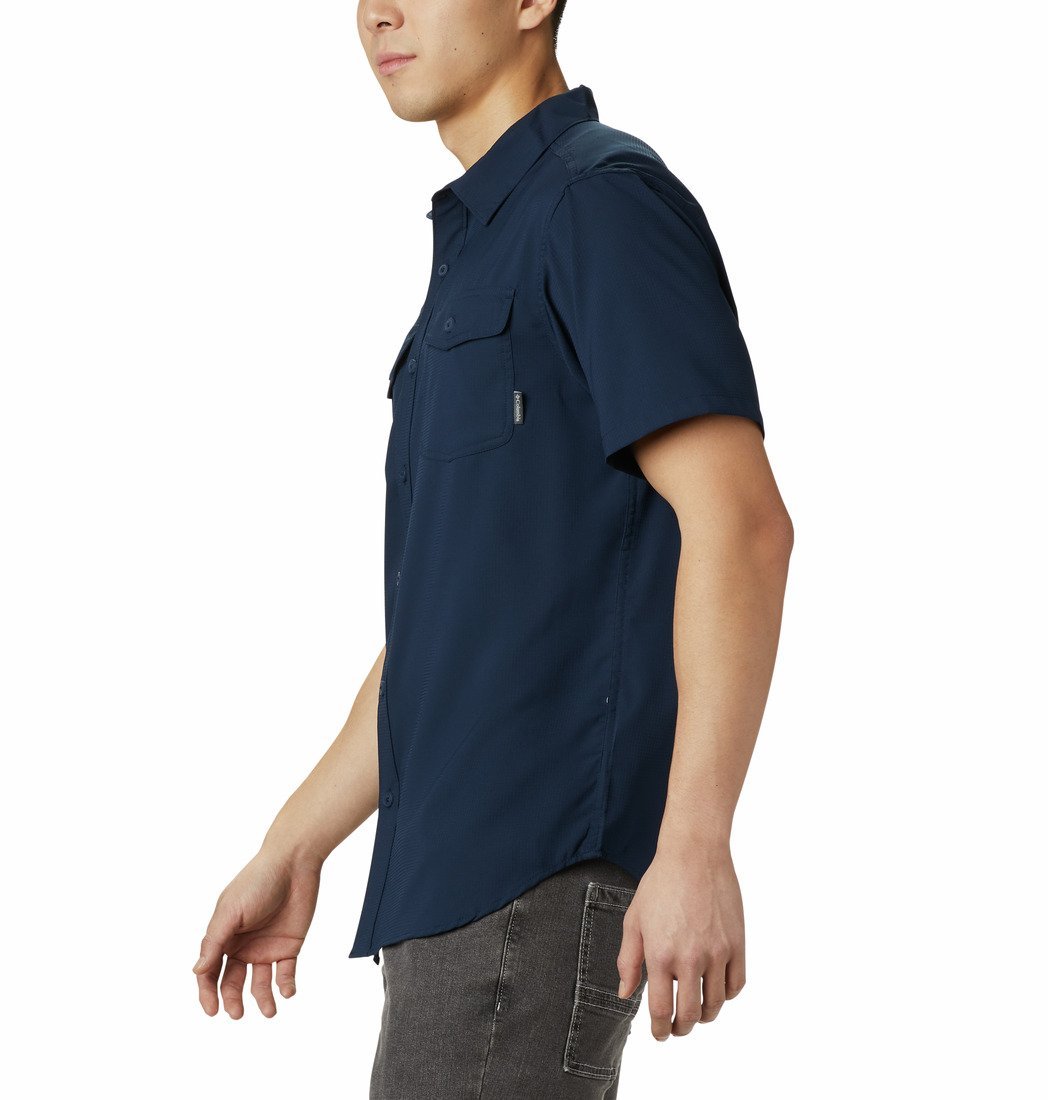 Košeľa Columbia Utilizer™ II Solid SS Shirt M - modrá