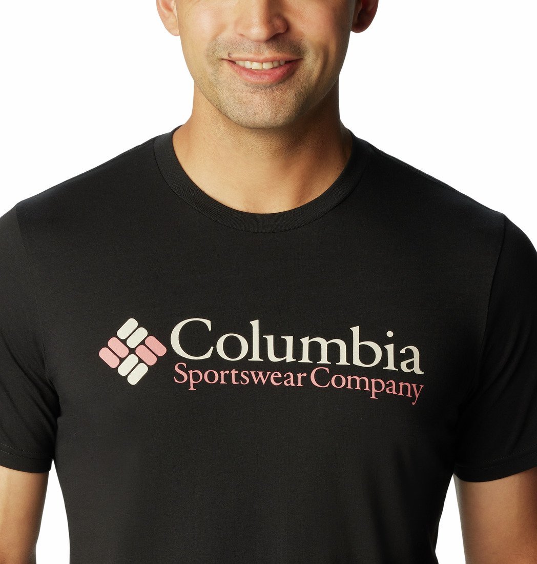 Columbia CSC Basic Logo™ Tričko s krátkym rukávom M - čierna