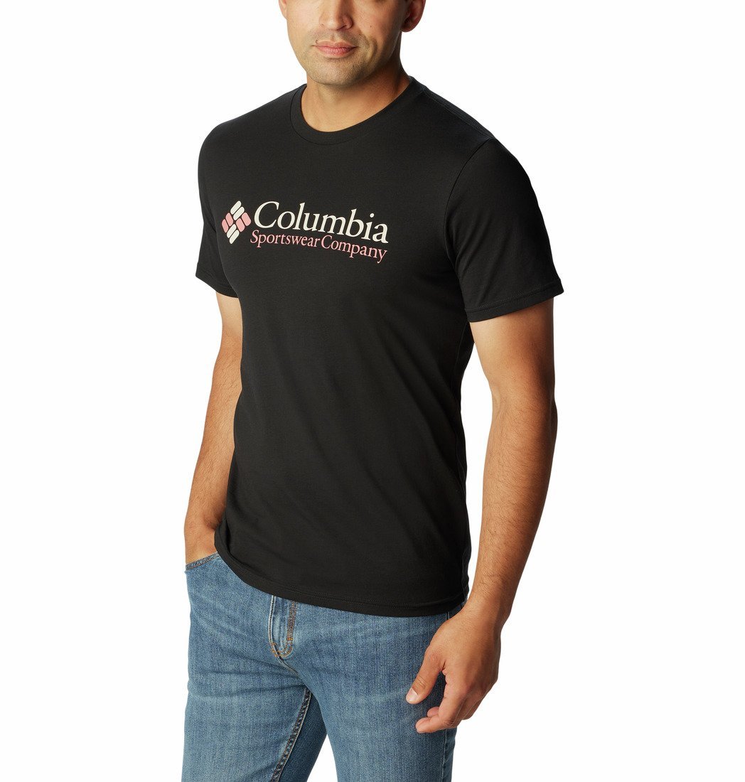 Columbia CSC Basic Logo™ Tričko s krátkym rukávom M - čierna