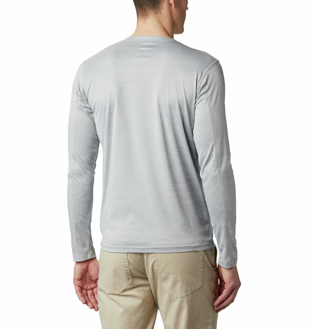 Columbia Zero Rules™ Košeľa s dlhým rukávom M - šedá