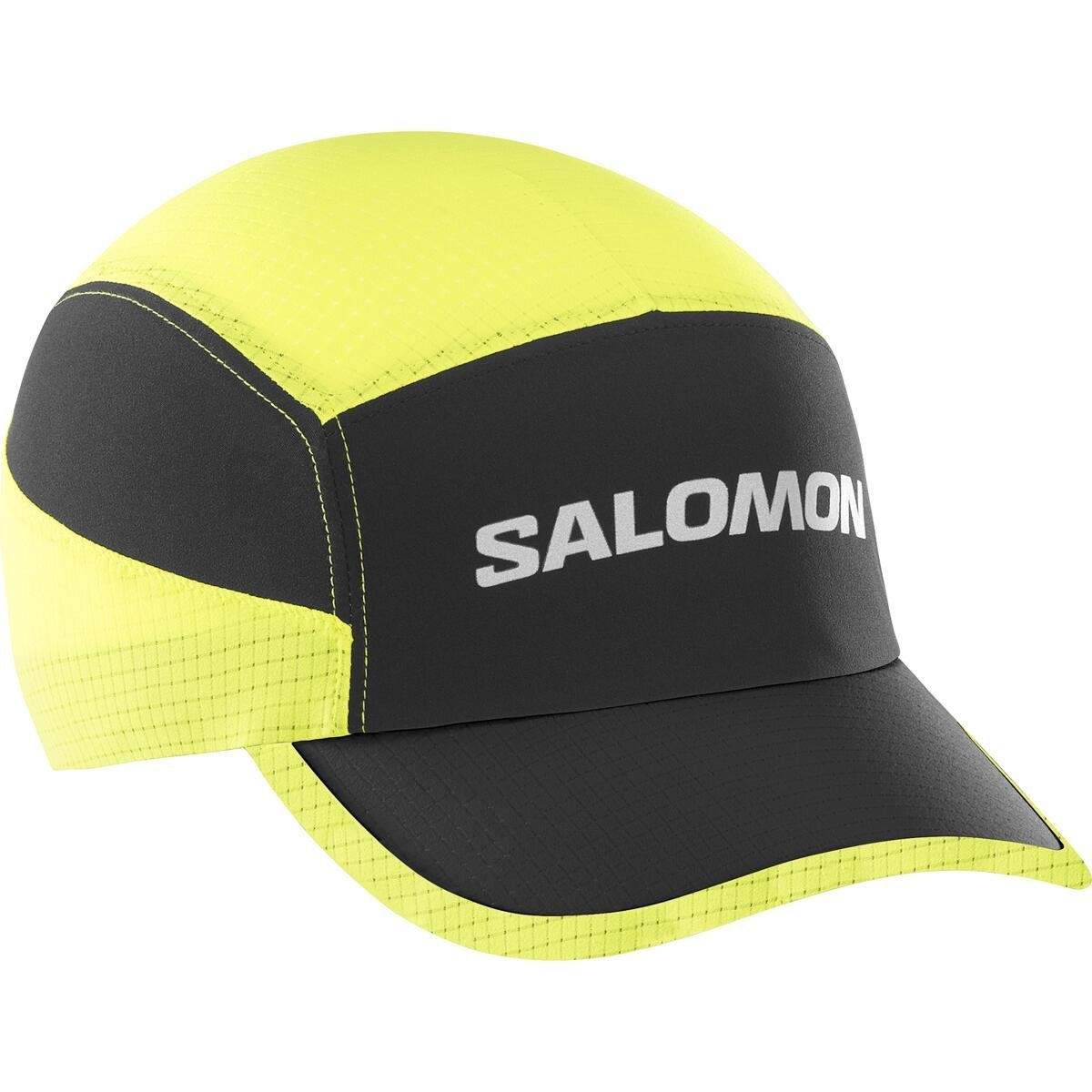 Šiltovka Salomon Sense Aero Cap - žltá/čierna