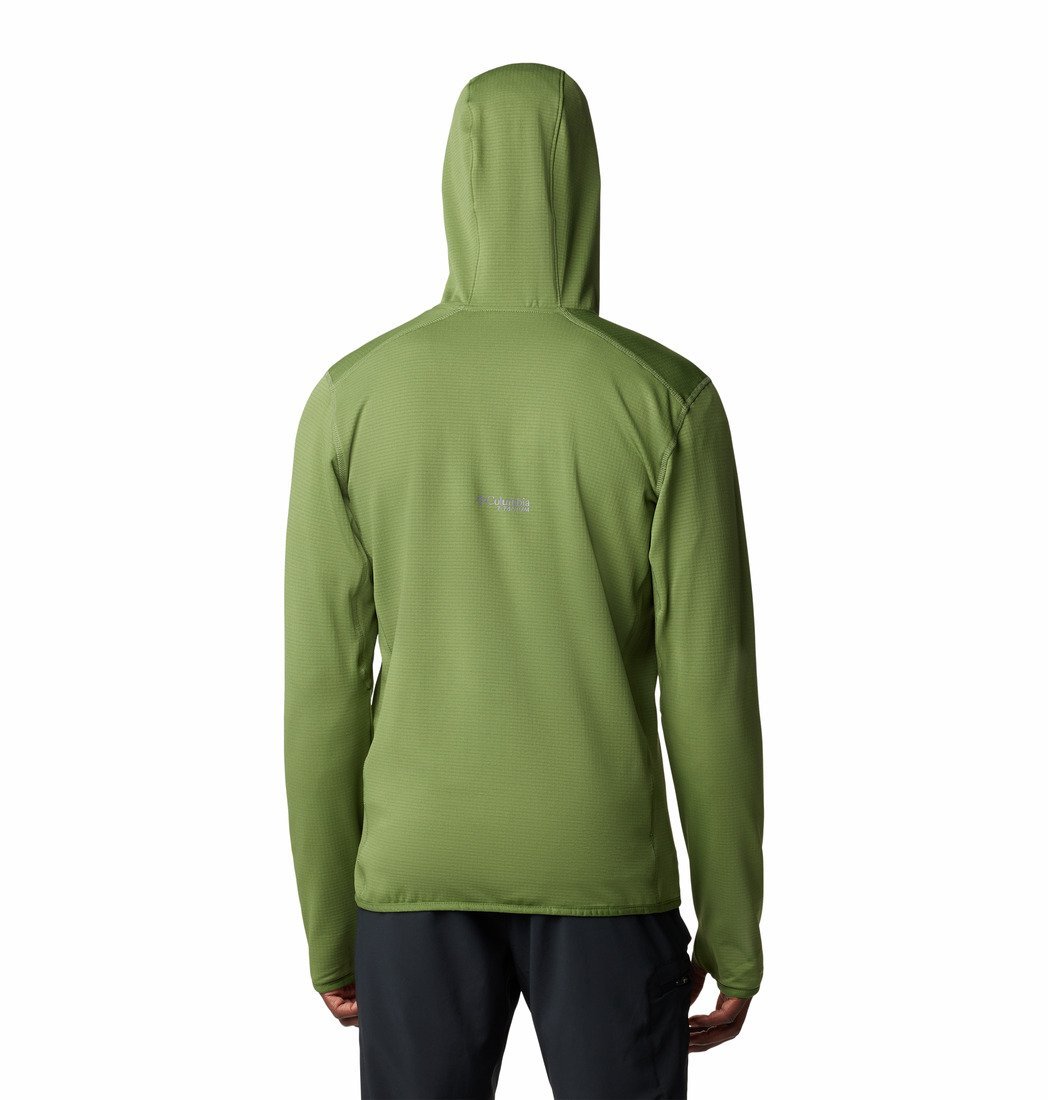 Columbia Triple Canyon™ Grid Fleece Hooded FZ M - zelená
