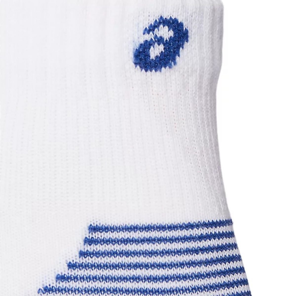 Ponožky Asics 2PPK Cushion Run Quarter Sock - biela/modrá