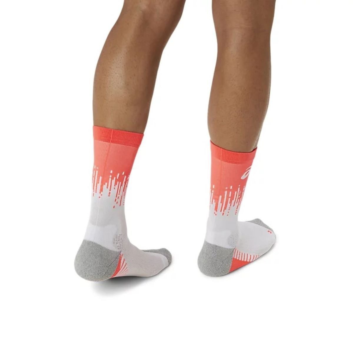 Ponožky Asics Performance Run Sock Crew - červená/biela