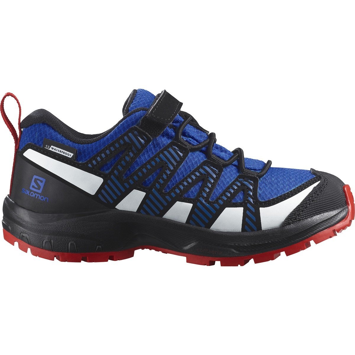 Topánky Salomon Xa Pro v8 Cswp J - blue/black/red