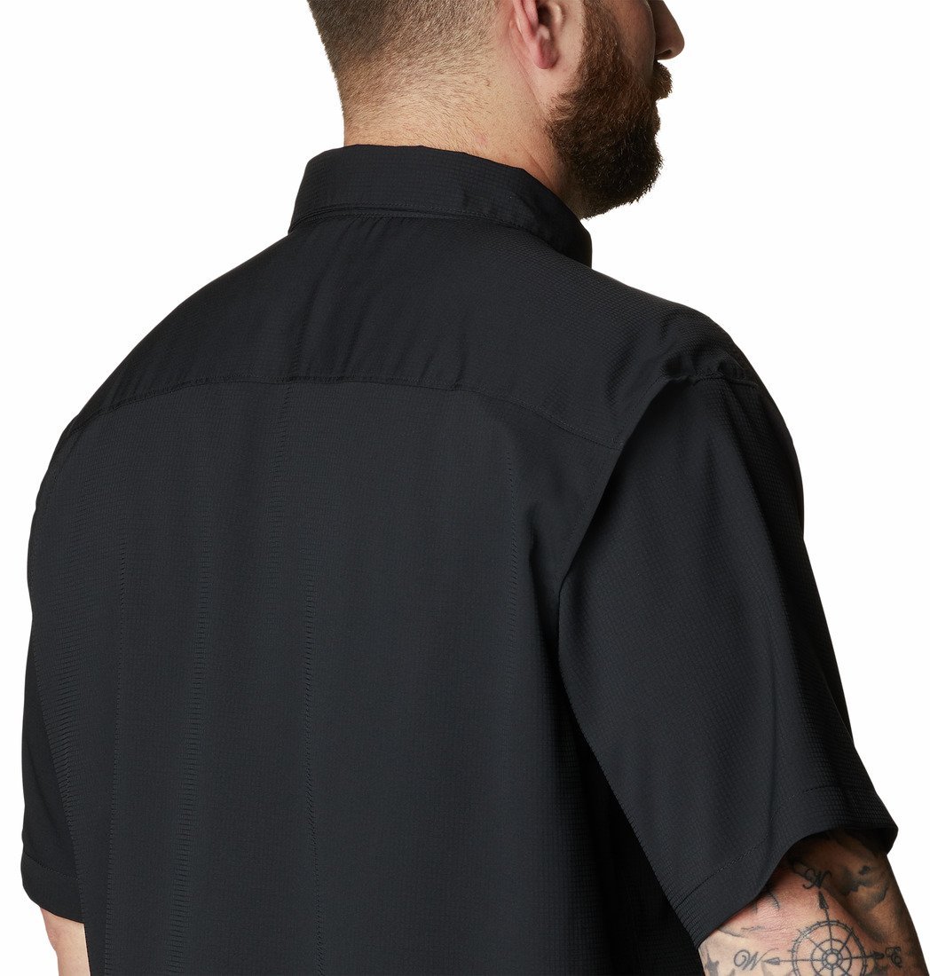 Columbia Utilizer™ II Jednofarebné tričko s krátkym rukávom M - Black (Plus Size)