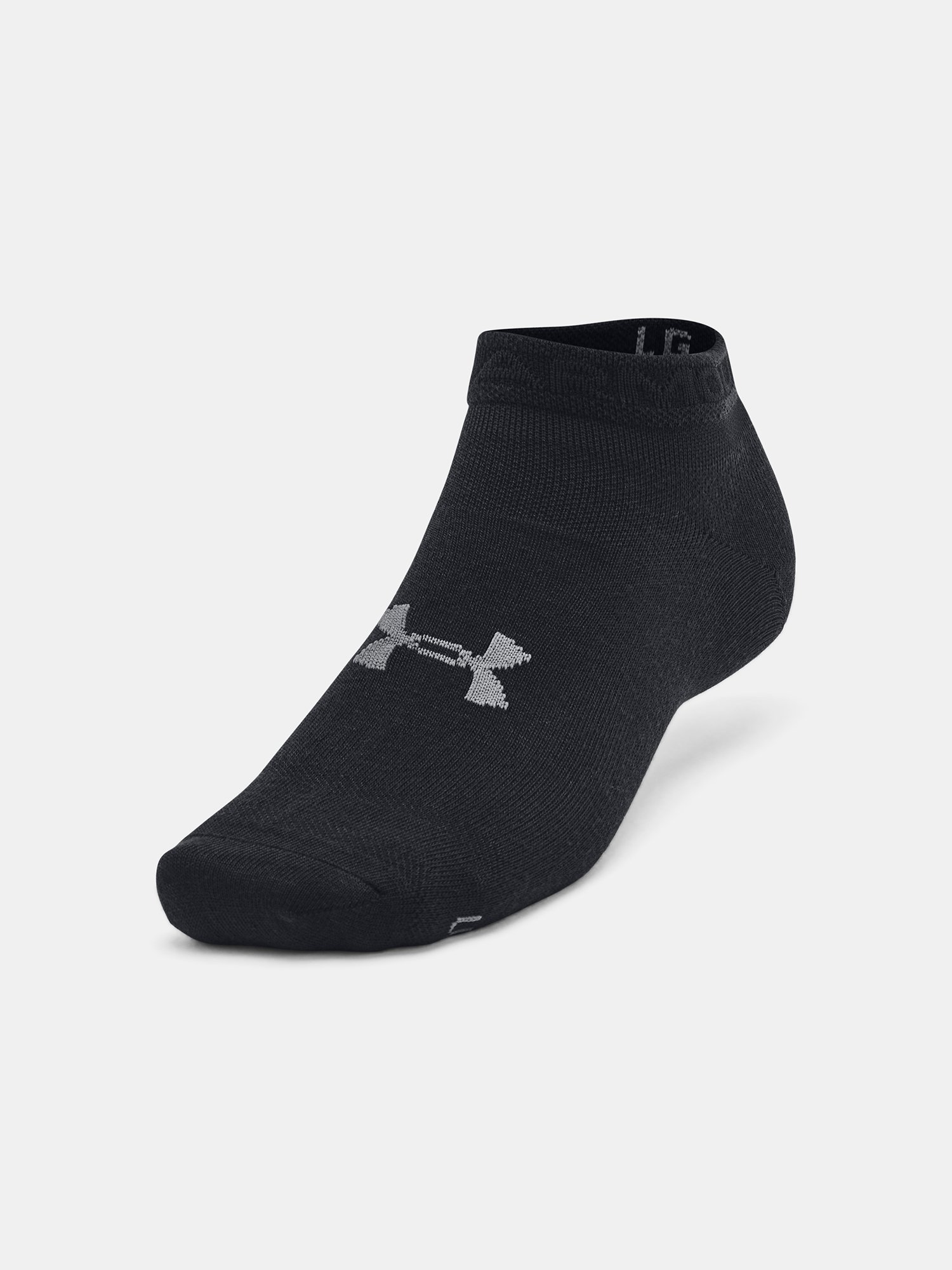 Ponožky Under Armour UA Essential Low Cut 3ks - čierna