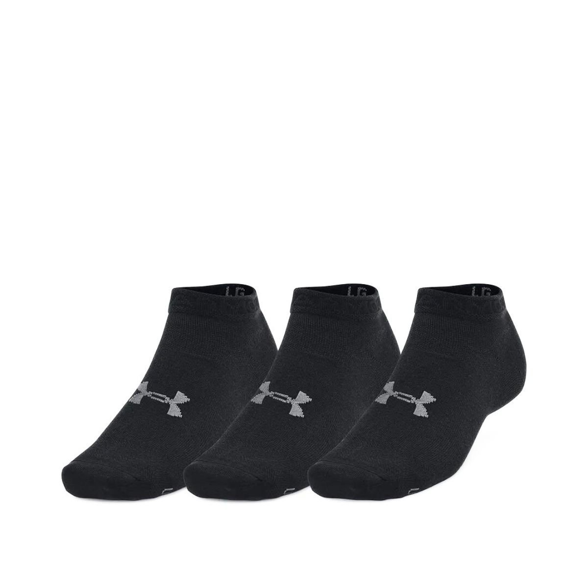 Ponožky Under Armour UA Essential Low Cut 3ks - čierna