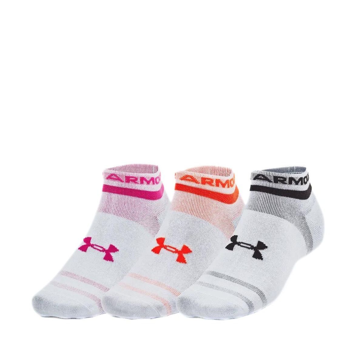 Ponožky Under Armour UA Essential Low Cut 3ks - biela