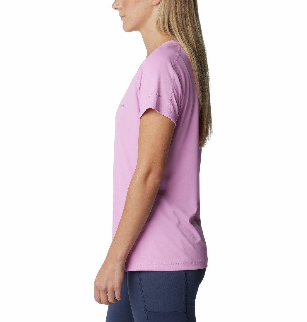 Columbia Zero Rules™ Košeľa s krátkym rukávom W - ružová