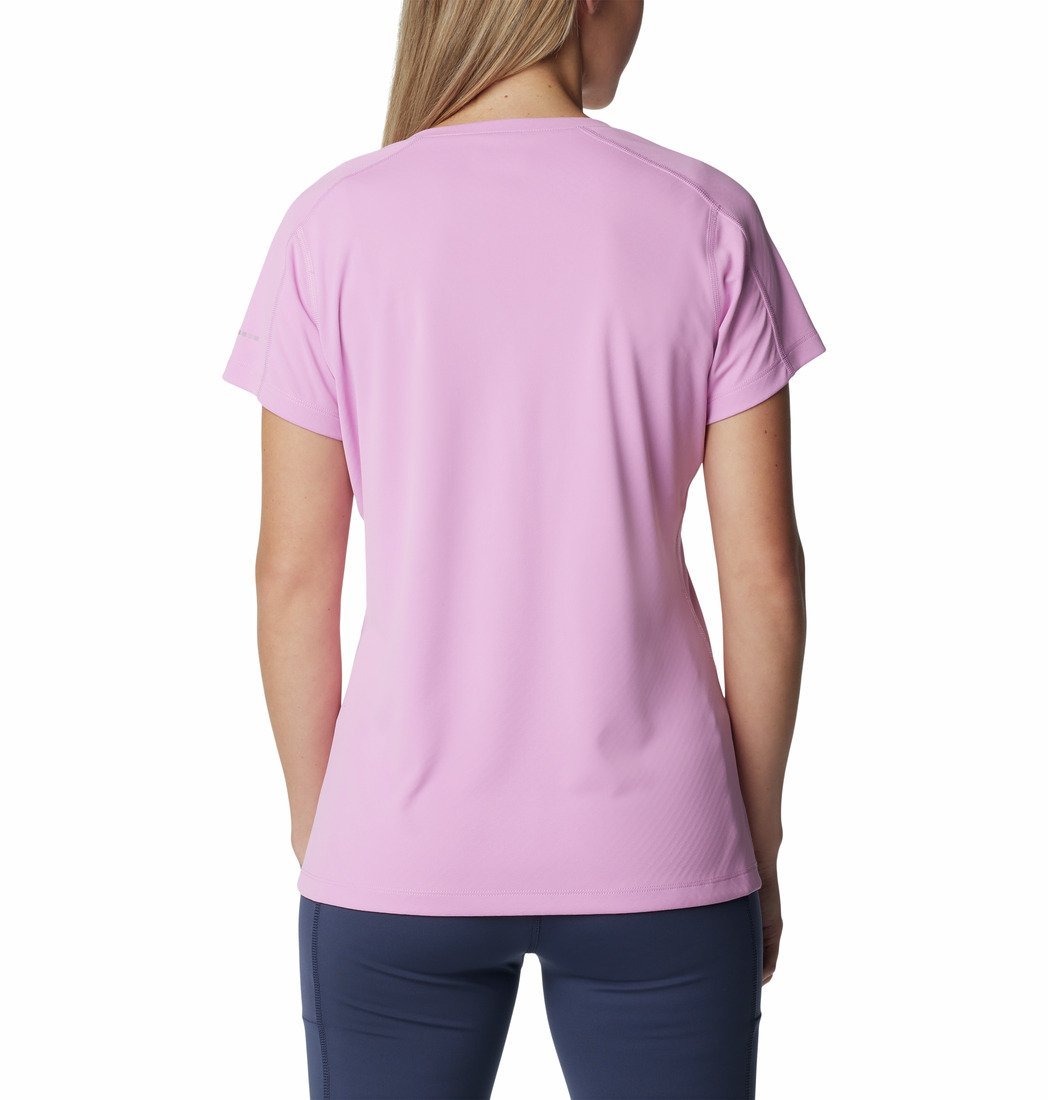 Columbia Zero Rules™ Košeľa s krátkym rukávom W - ružová