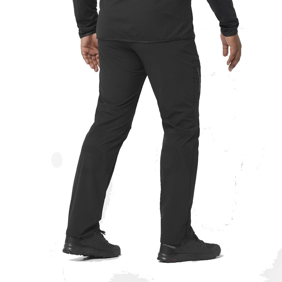 Salomon Wayfarer nohavice M - čierne (skrátená dĺžka)