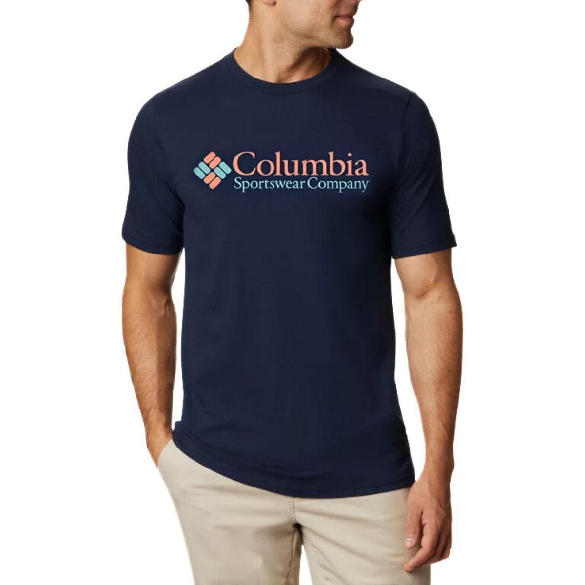 Columbia CSC Basic Logo™ Tričko s krátkym rukávom M - modrá